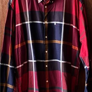 Barbour Multicolor Plaid Button Down Shirt